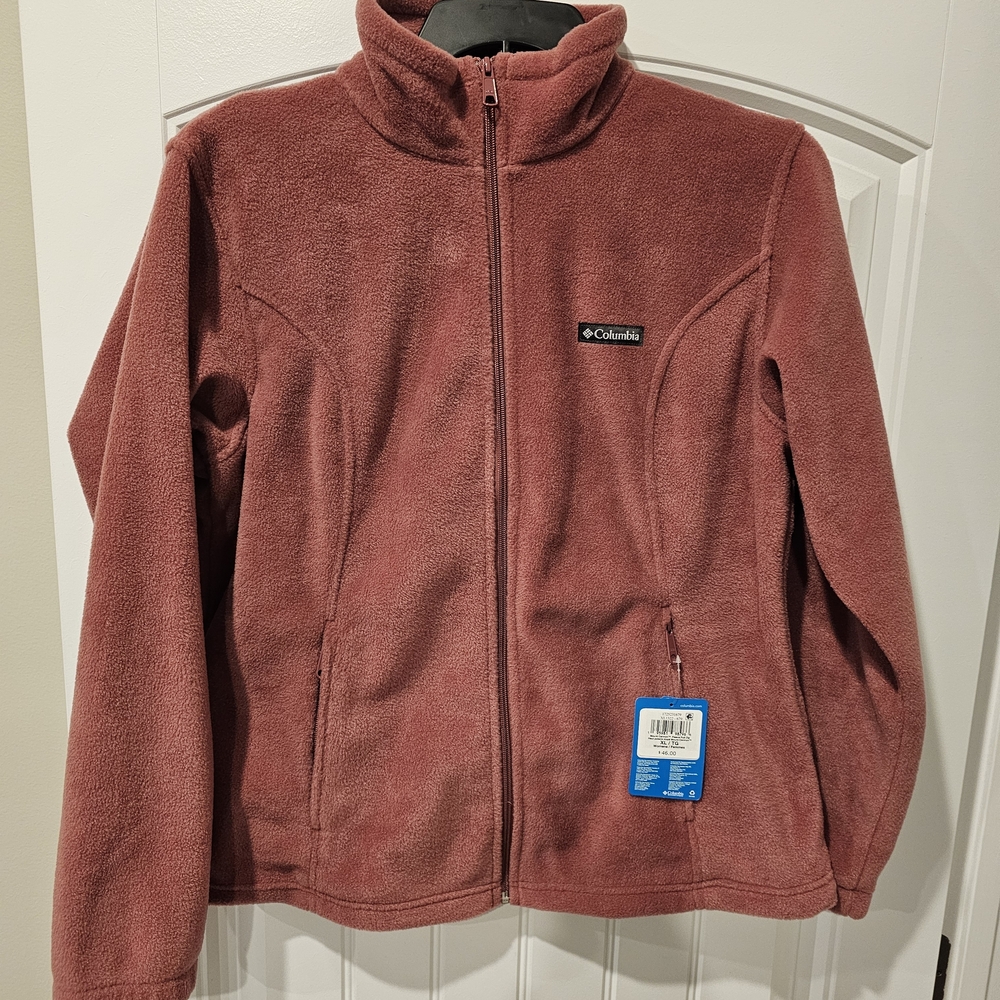 Columbia Dusty Rose Fleece Jacket